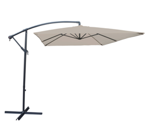 parasol déporté gris